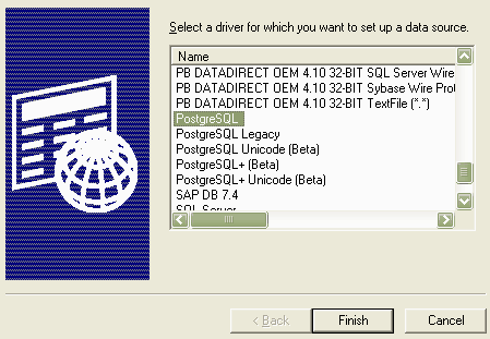postgresql odbc driver windows 7 64 bit download