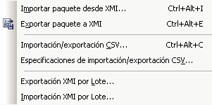projectmenu-importexport