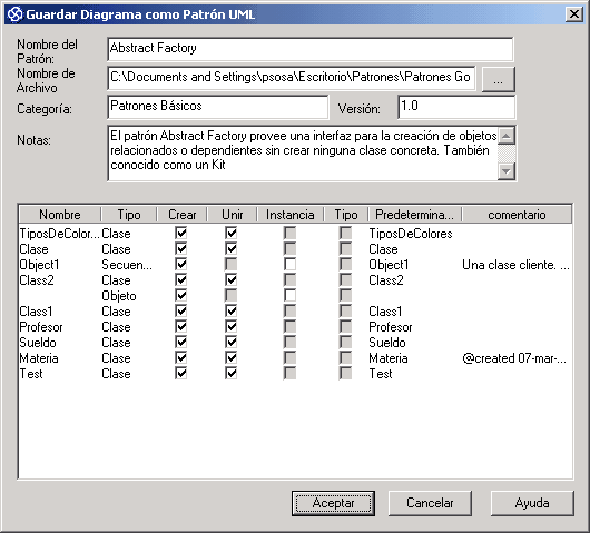 saveumlpattern