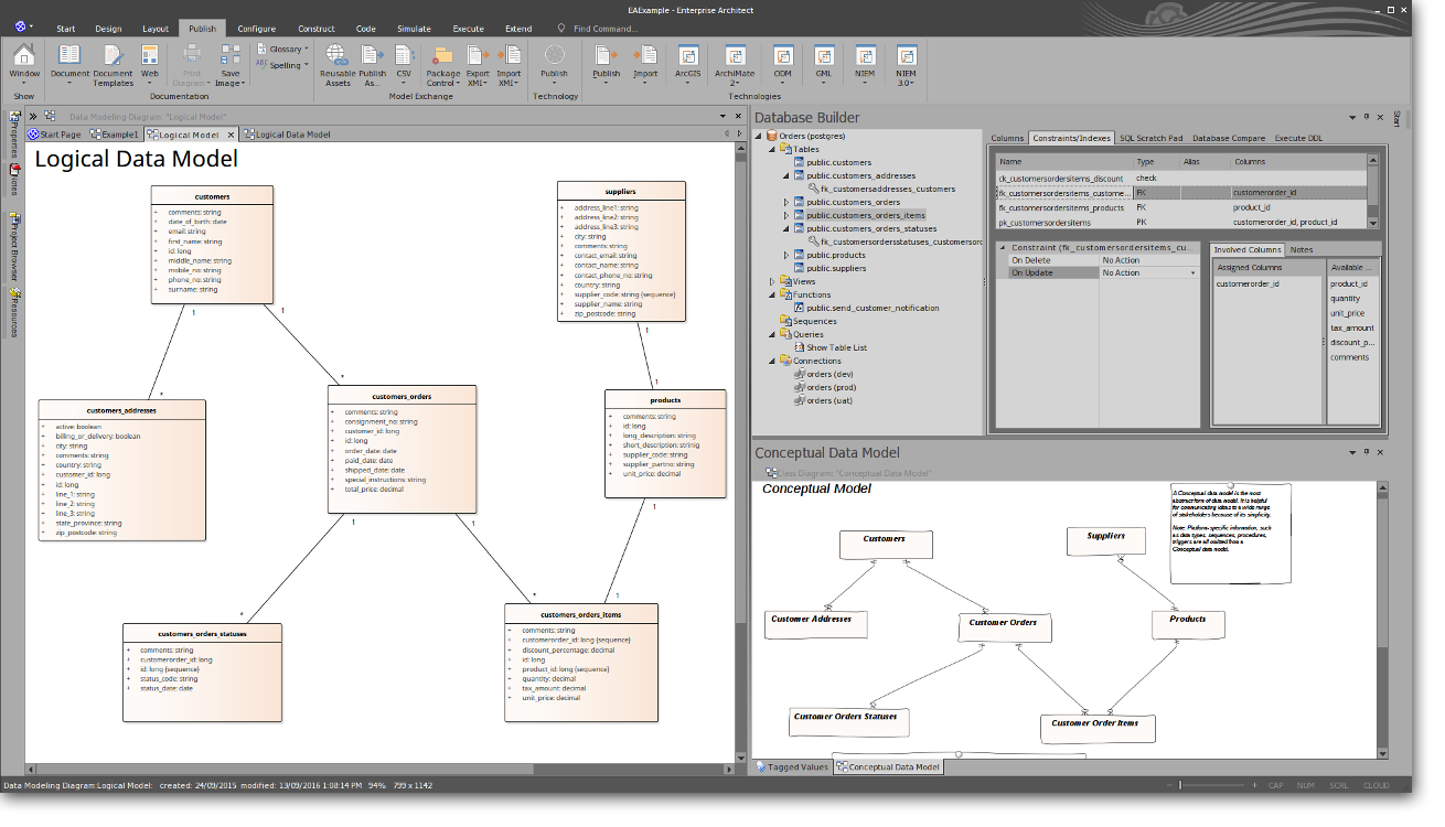 Enterprise Architect: Powerful Database Modeling - Logical Data Model