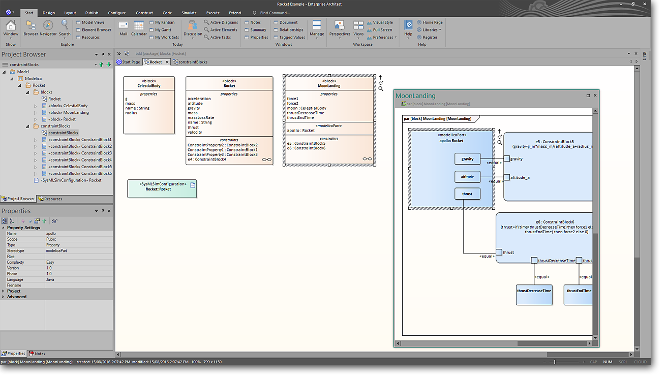 Enterprise Architect: Systems Engineering and Simulation